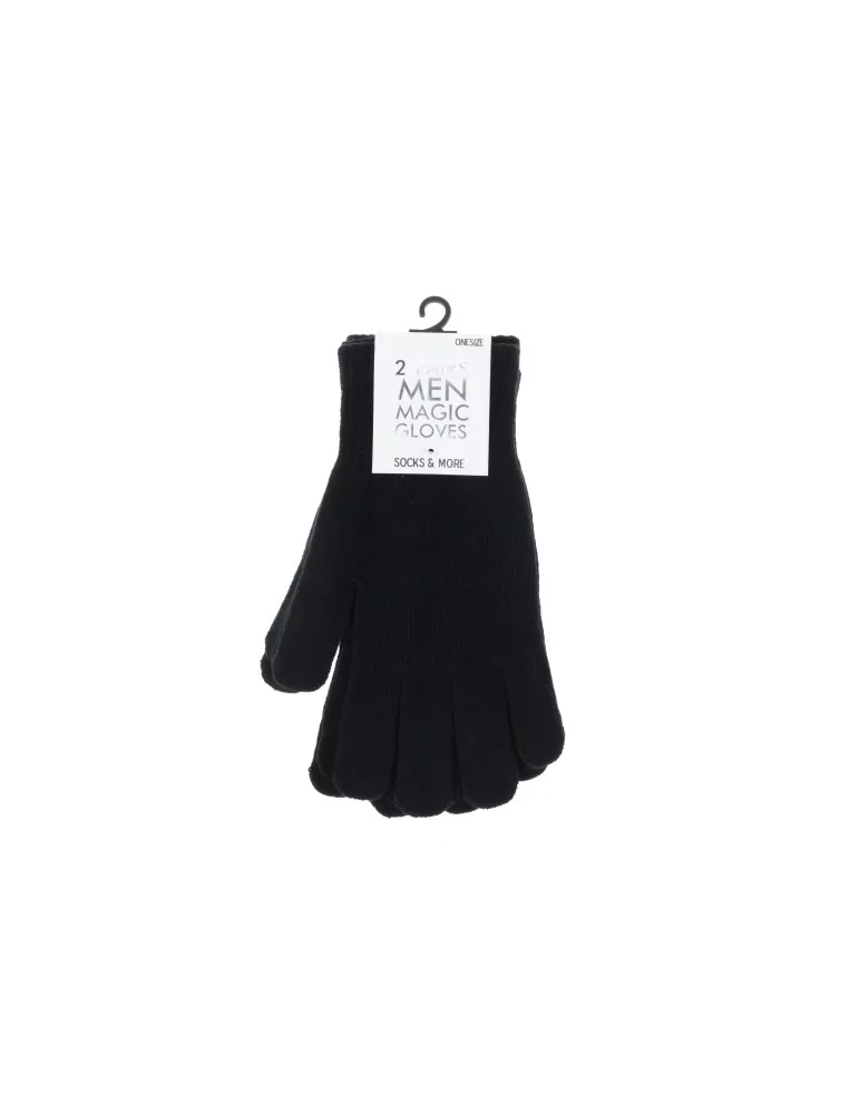 Magic käsineet miesten 2-paria musta