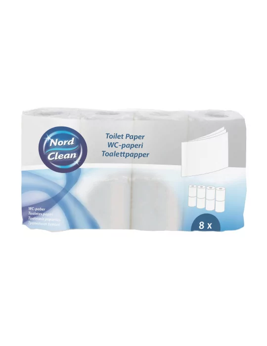 WC-paperi 8 rll Nord Clean