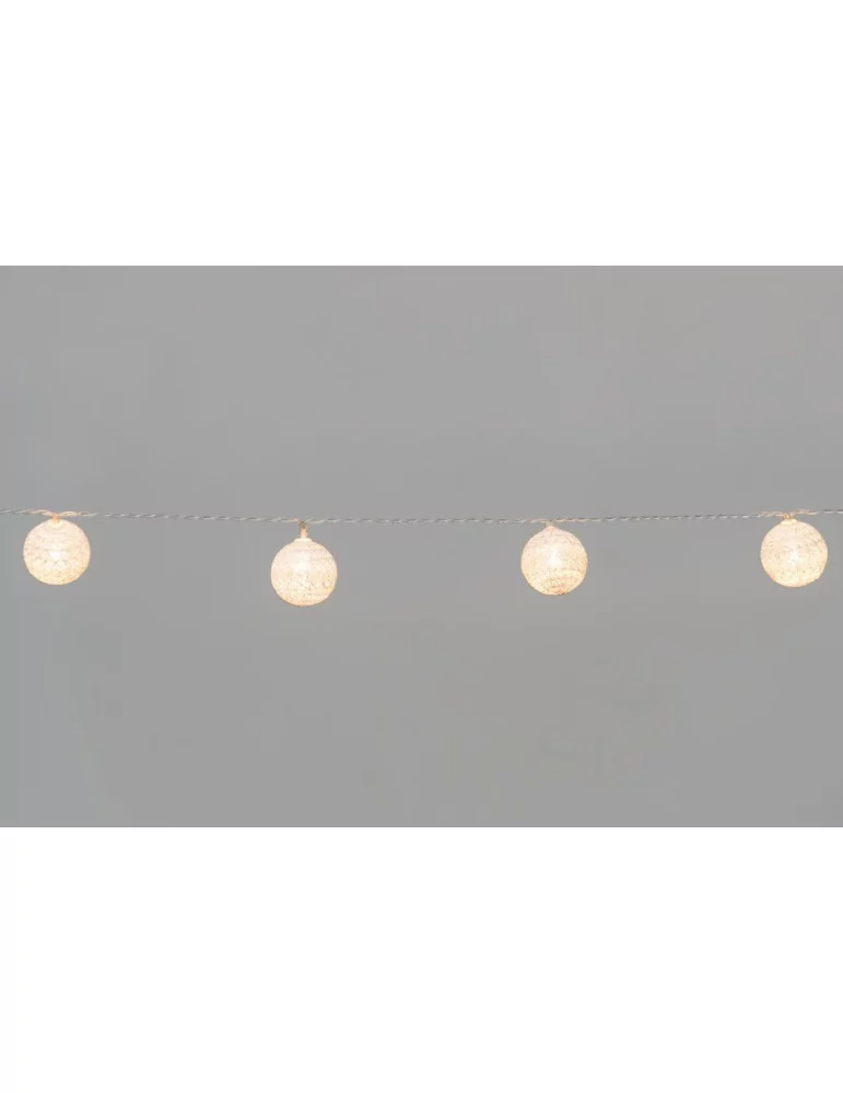 Kuusenvalopallot 16 kpl hopea Finnlumor