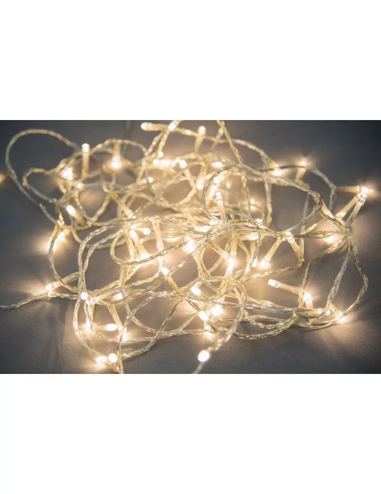 Valoketju 40-ledin lämmin valkoinen Finnlumor