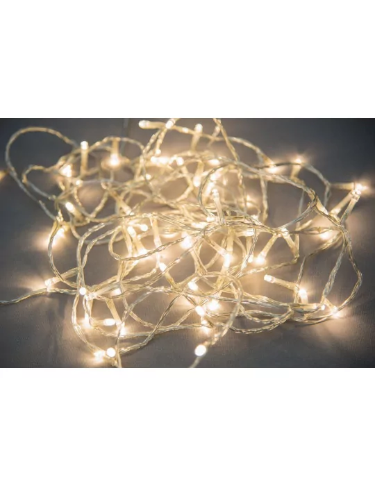 Valoketju 40-ledin lämmin valkoinen Finnlumor