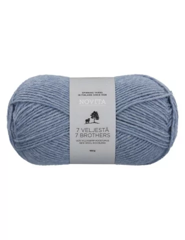 7 Veljestä 100g 014 Jää Novita