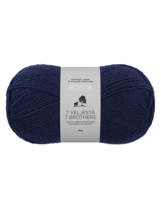 7 Veljestä 100g 170 laivasto Novita