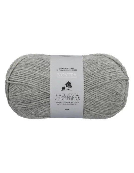 7 Veljestä 100g 043 kivi Novita
