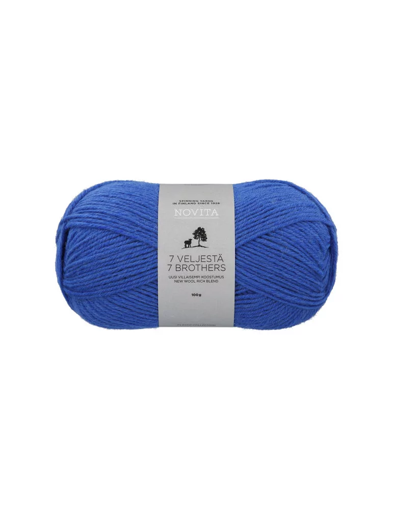 7 Veljestä 100g 136 lobelia Novita