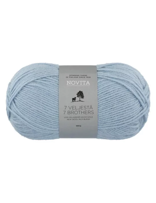 7 Veljestä 100g 103 vesipisara Novita