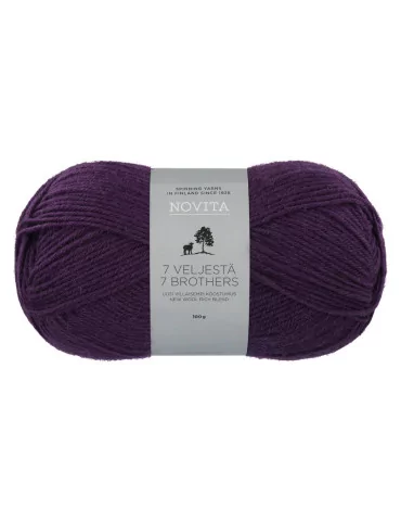 7 Veljestä 100g 777 krookus Novita