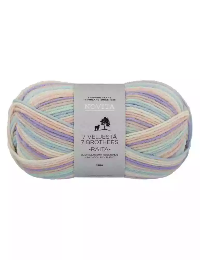 7 veljestä Raita 100 g morsiuskaari 974