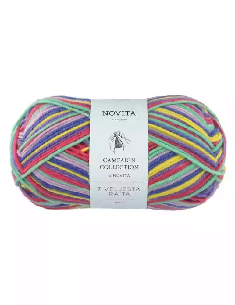 7 veljestä Raita 100 g riemukaari 978