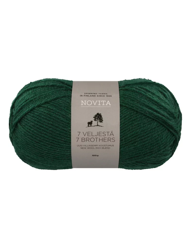 7 Veljestä 100g 375 vuorenkilpi Novita