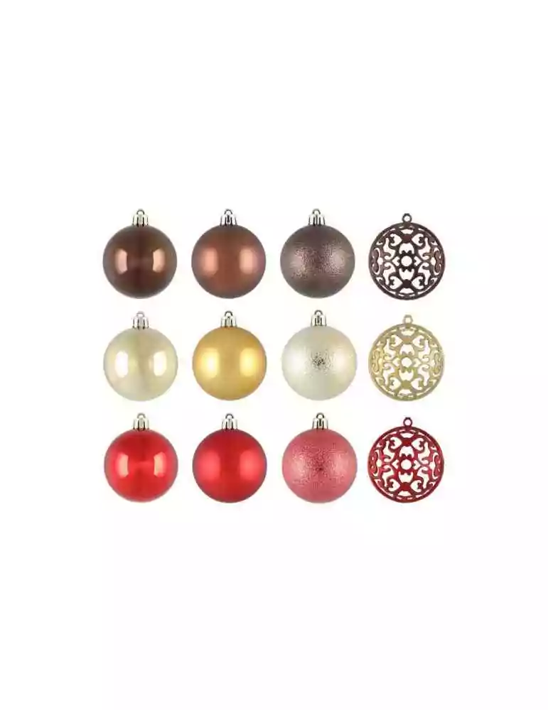 Kuusenpallo 6 cm 12 kpl mix Winteria