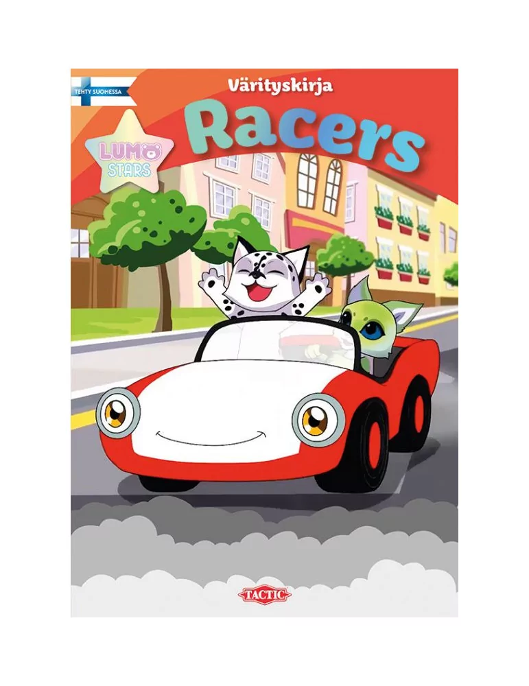 Lumo Stars Racers värityskirja