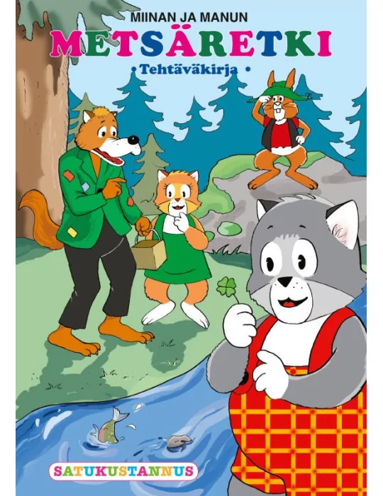 Miinan ja Manun metsäretki tehtäväkirja