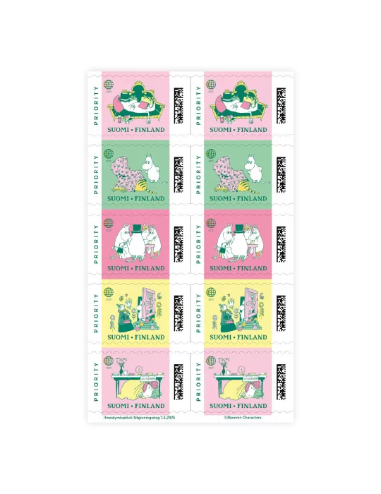 Ulkomaan IKImerkki, Muumit 80 vuotta 2025