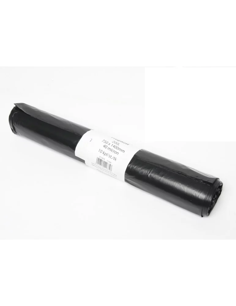 Jätesäkki 200 l / 10 kpl